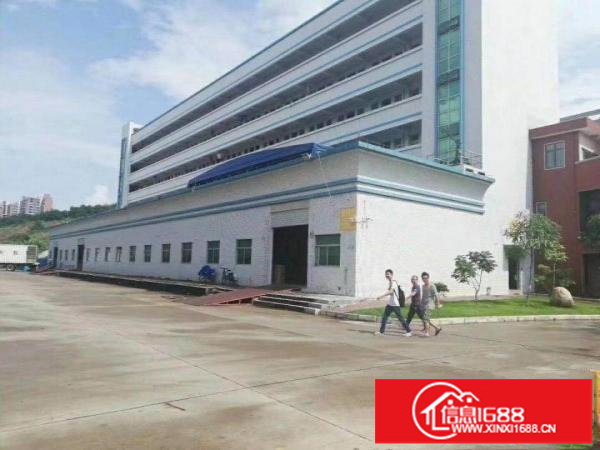 靓房9000平横岗独栋厂房三层可分租价格18整租