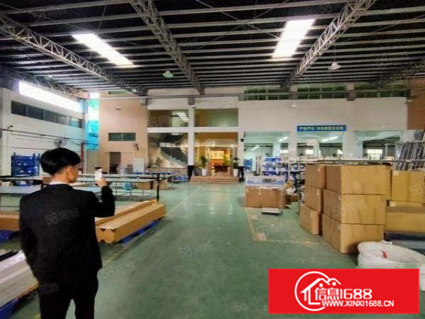 转租厂房豪华装修办公室车间带装修马路边上可随时空出