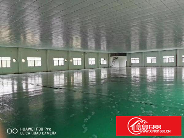 大片美村工业园区二楼1250㎡厂房带全新地坪漆天花吊顶