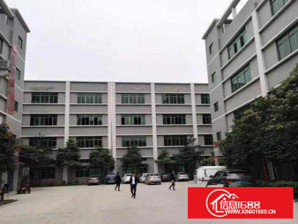 石岩径贝标准厂房460平出租，有地坪漆，办公环境好