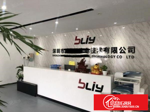 观澜靠近龙华坂田楼上522平精装修厂房招租