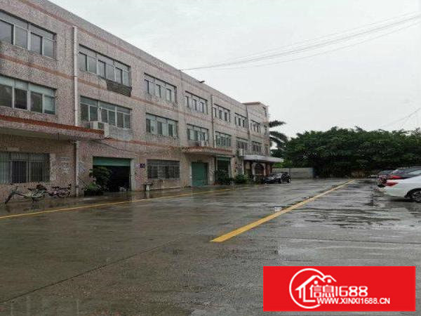 现成豪华装修办公室！空地超大！坪地一楼750平红本厂房招租！