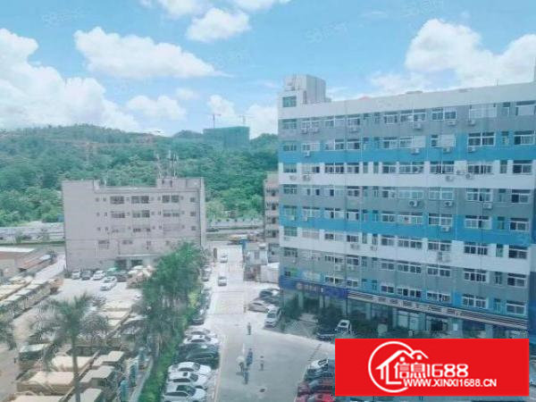 观澜松元大布头轻轨站旁新出楼上精装修办公厂房800平，格局正