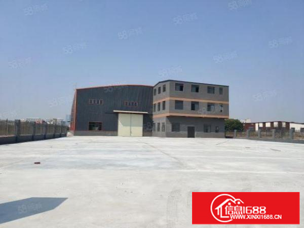 狮山镇长虹岭工业区博爱路边4280平方全新独院厂房出租。