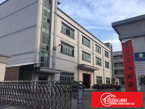 企石镇工业区空出原房东标准厂房分租二楼950平方，无公摊