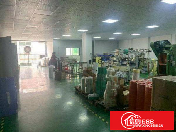 坂田红星厂房出租800平整租，楼上2部大货梯装修好