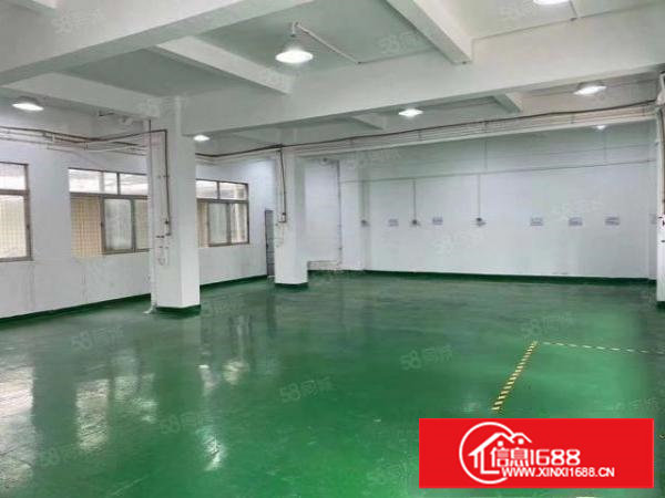 长安厦边新出一楼380平方地处成熟工业区，全新地坪漆水电齐全