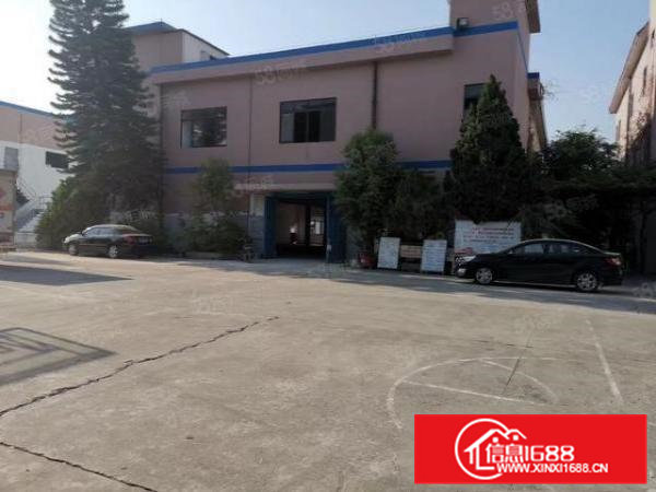 黄江田心独栋厂房，一二楼1900方，空地大，大车直甩，可分租