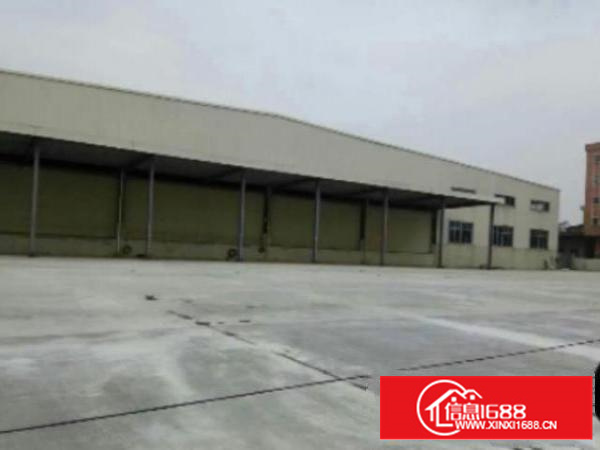 高埗工业园单一层厂房分租5000平米带卸货平台现成办公室装修