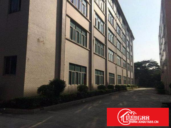 龙岗中心段独院12000厂房 办公楼可分租外观形象好