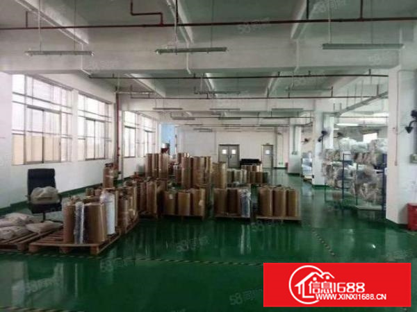 北沙工业区原房东分租3楼厂房800方，办公室现成装修，旺地！