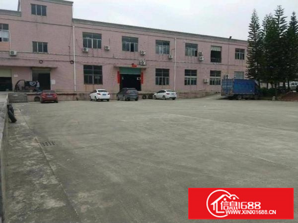 惠阳沙田原房东空地大独院标准两层红本厂房4500平出租