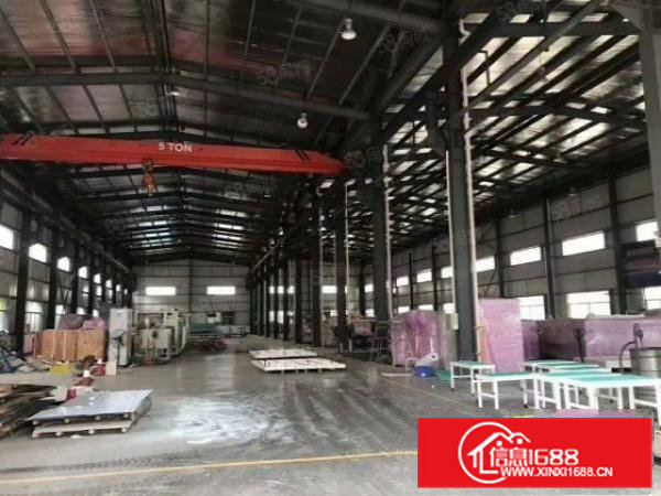 清溪罗马靠山边全新钢结构厂，带现成行车园区空地大