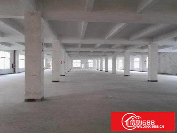 大岭山厚大路边工业园区楼上3250平厂房招租，可分租