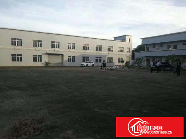 坪地高速口新出3300平米带装修精品小独院厂房出租,空地大