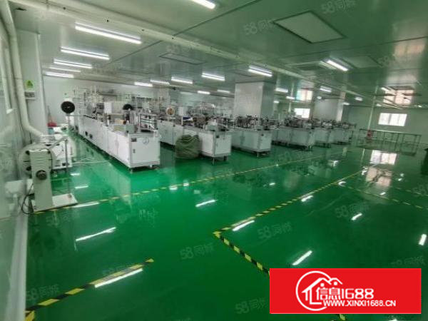 沙井大王山新出楼上万级无尘车间1200平出租