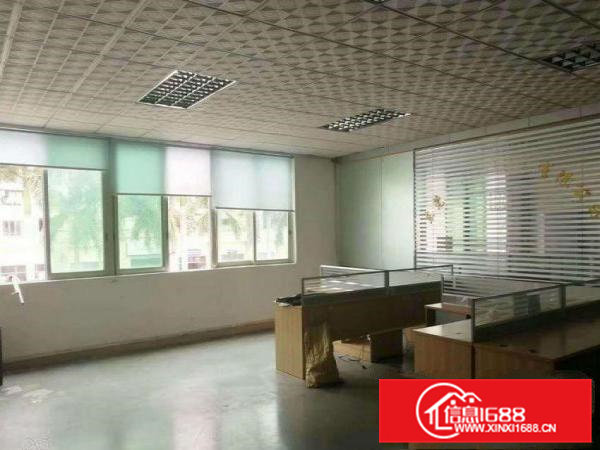 凤岗塘沥工业区分租楼上1600平方现成地坪漆豪华装修