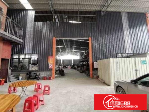 佛山市高明区荷城三洲工业区原房东出租单一层钢构厂房2200平