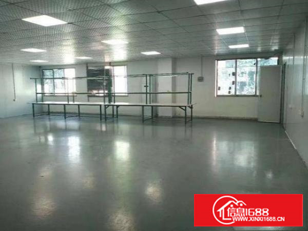 沙头新出二楼带装修300平方米厂房出租