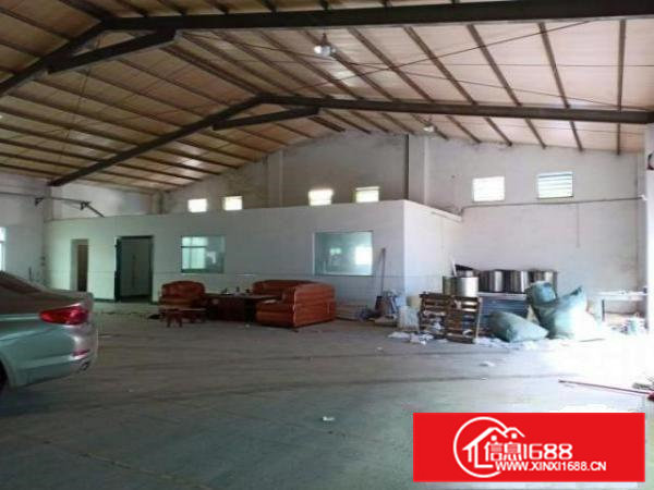 桥头镇砖墙到顶单一层滴水七米高有精装修办公室