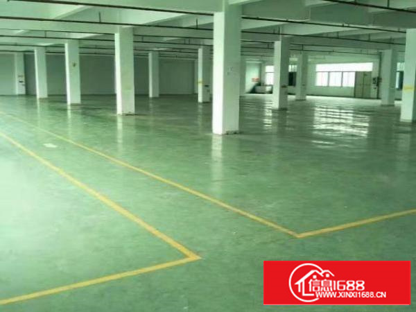 万江新出标准厂房分租楼上1500平方带地坪漆出租