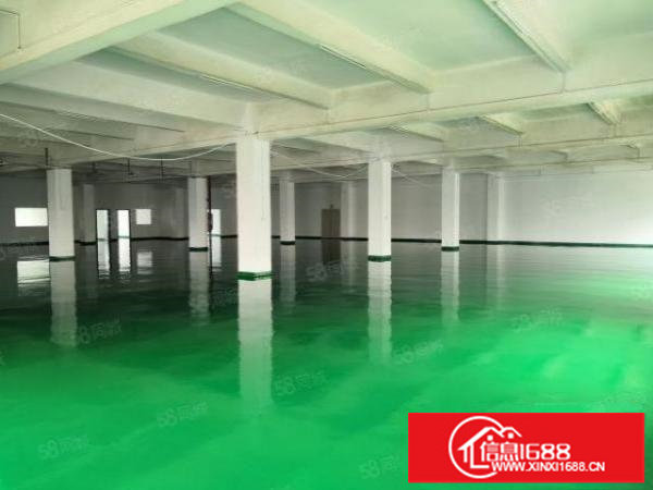 观澜新田楼上全新地坪漆1680平米随时可看