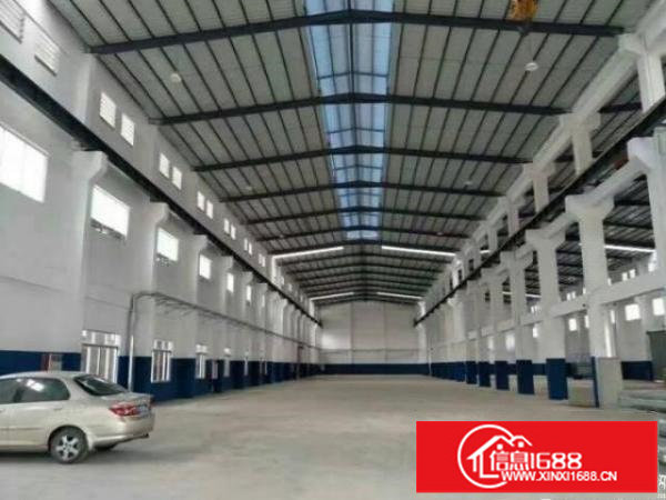 坑梓龙田红本滴水十米钢构工业房7500平招租（可分租）