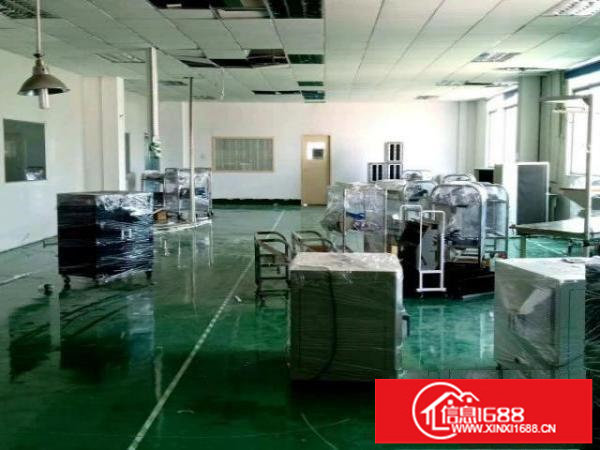 松岗罗田高速路口楼上整层2200平米豪华装修厂房招租