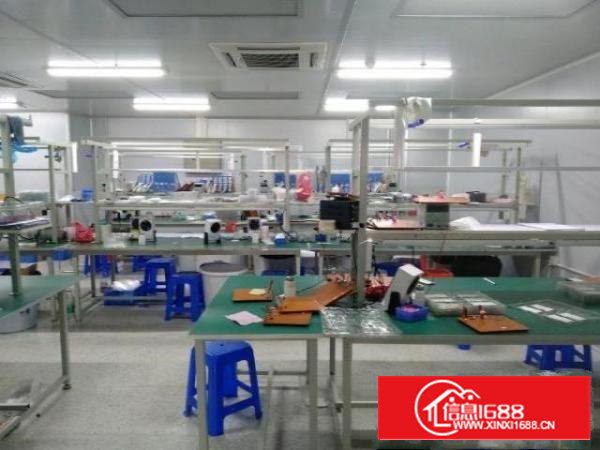 沙井后亭原房东500平米千级无尘车间精装修厂房出租