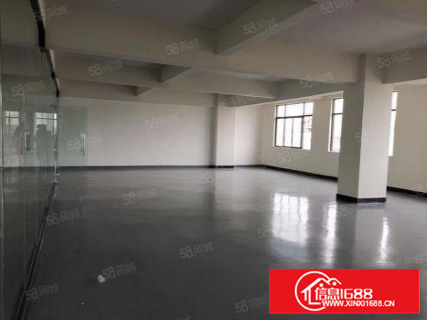 原房东长安宵边全新厂房地坪漆带玻璃隔间18元水电到位大小都有