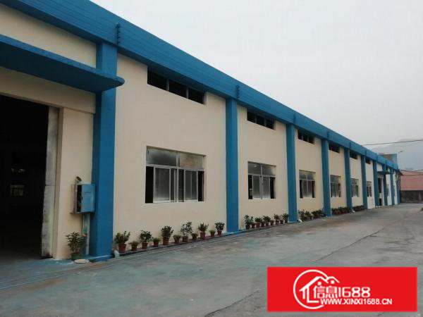 （可办环坪）杨屋新出独院单一层钢构砖墙到顶1500平厂房出租