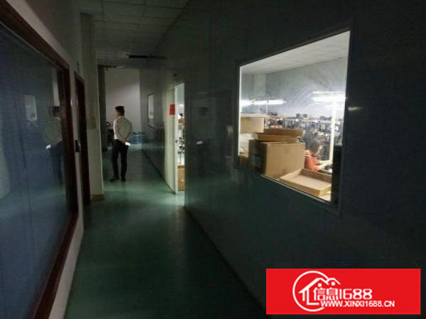 龙岗区山子下路新出标准四楼490平米带装修厂房出租