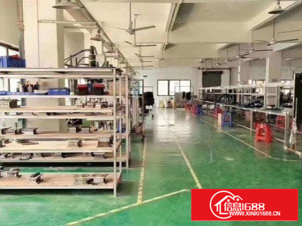 凤岗标准厂房800平带现成办公室水电已到车间