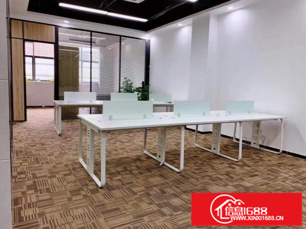 坂田杨美地铁站电商园188平3带1间，拎包办公形象好