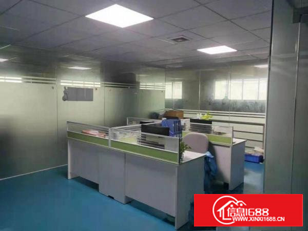 出租樟木头镇樟洋区310平方厂房，现成地坪漆，精装修