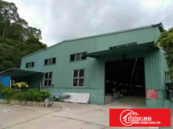 凤岗五联石头岭空出独院8米钢构厂房3000平方出租