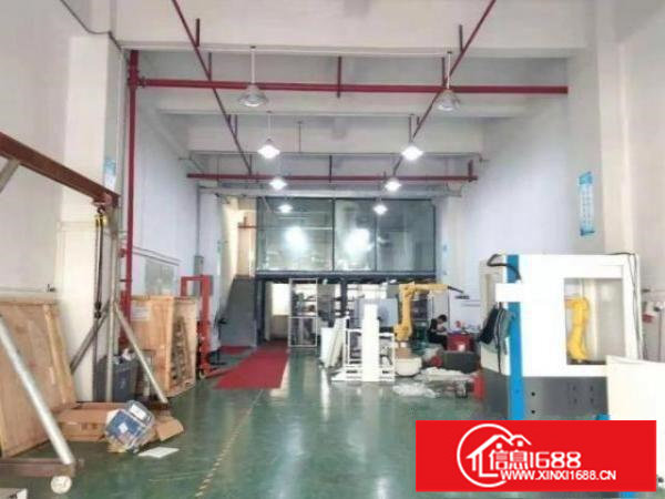 龙华老围社区原房东一楼680平带办公室精装水电全厂房招租