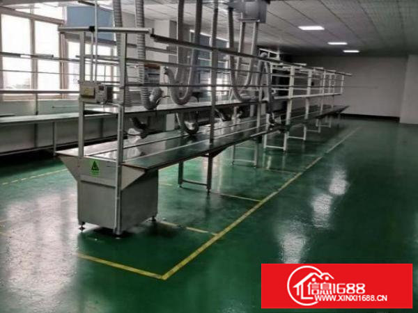 龙华大浪华昌路原房东楼上750平米带装修厂房出租，有两条拉线