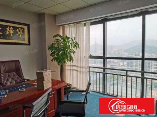 汽车站精装写字楼出租楼上126平入驻即可使用