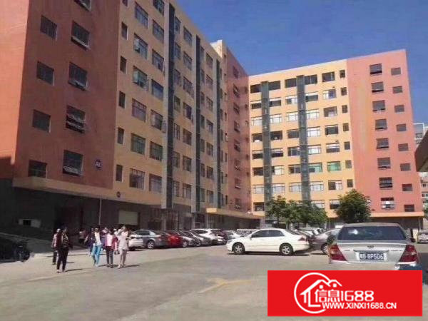 横岗四联楼上1000平米精装修厂房，原房东直租