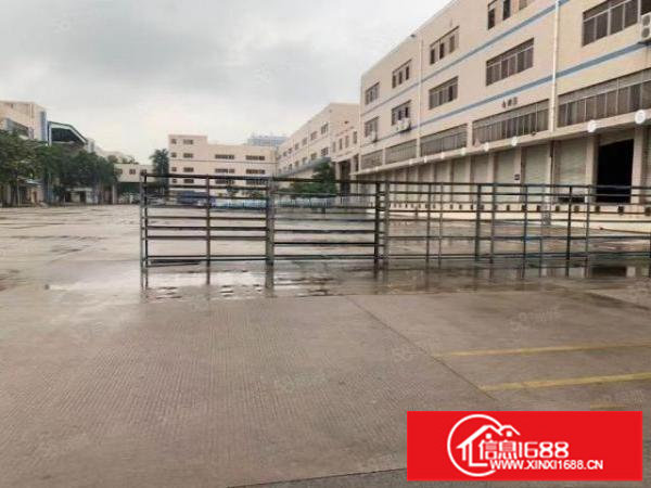 坪山原房东红本独院带卸货平台厂房仓库16850平方招租可分租