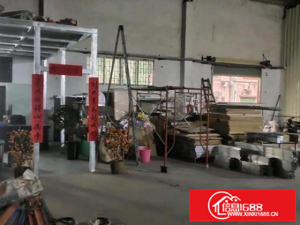 单一层钢构厂房350平米出租