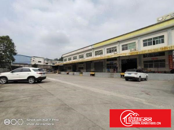 塘厦大坪单一层钢构2000平厂房招租！带卸货平台，滴水10米