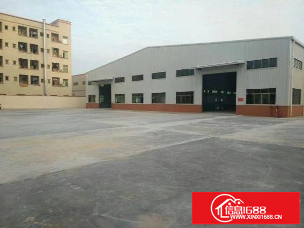 单一层钢构厂房带牛角空地超大实力原房东工业用地可分租