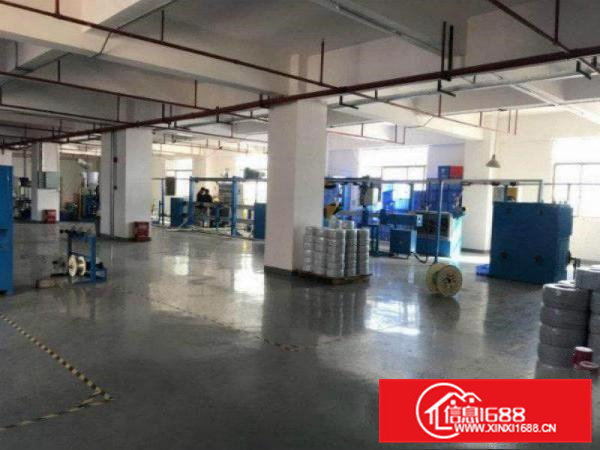 凤岗天堂围工业区厂房每层1500平方！可分层出租！现成装修