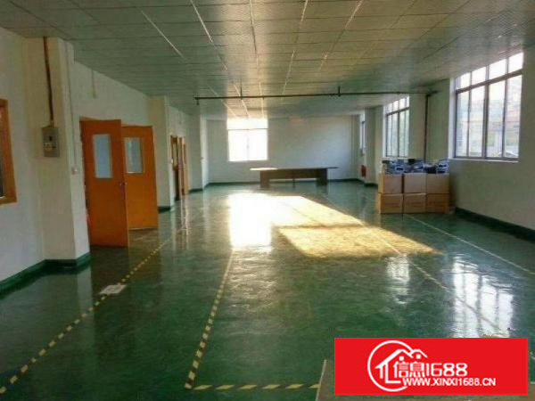 出租龙岗区坪地空出标准3楼500方厂房带地坪漆装修