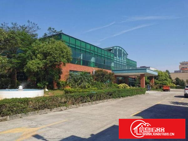 风岗花园式钢结构单一层厂房出租可分租面积12000平带办公楼