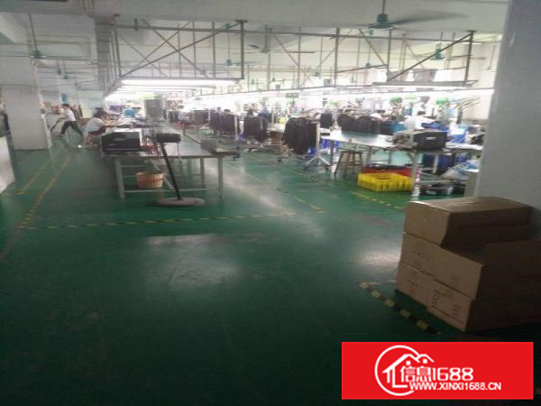 新圩花边岭工业园三楼厂房700平方出租有装修