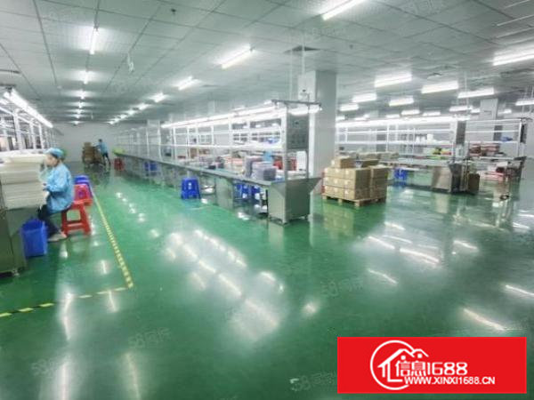 清溪三中新出3楼3000平方厂房出租带装修可做电池