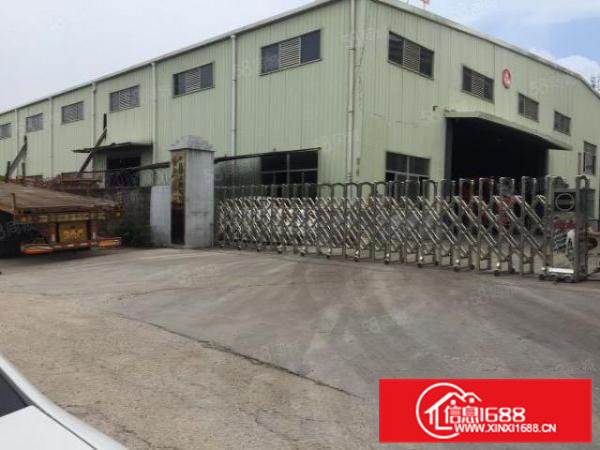 清溪独院单一层滴水10米高钢构厂房5000平出租，带多部行车